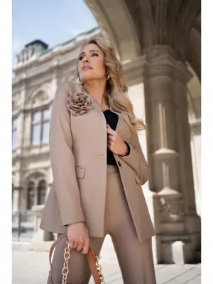 Női kabát STYLOVE S370 BÉZS