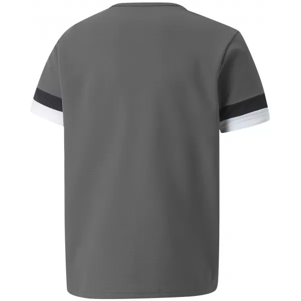  Gyerekfutzók mez PUMA TEAMRISE JERSEY JR 704938_13 FÜSTÖLT GYÖNGY/FEKETE/FEHÉR 