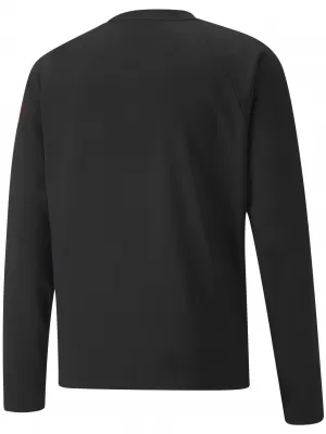 Férfi pulóver PUMA TEAMLIGA TRAINING SWEAT 657238_03 PUMA FEKETE/PUMA FEHÉR