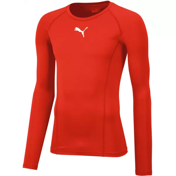  T -póló PUMA LIGA BASELAYER TEE LS JR 655921_01 PUMA PIROS 