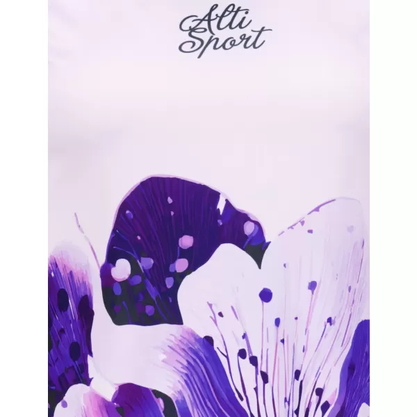  Női funkcionális T -piró prémium ALTISPORT VOJ/ALW090TR01 LILA 