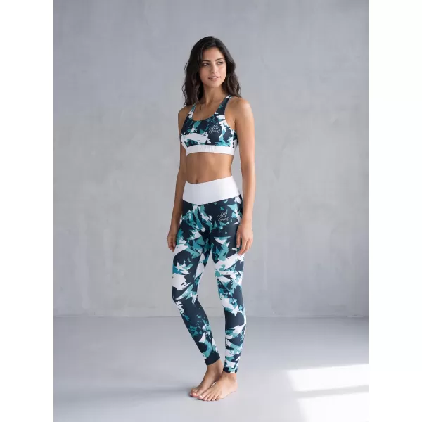  Női Leggings Premium ALTISPORT VOJ/ALW110LEG01 KÉK -FEHÉR 