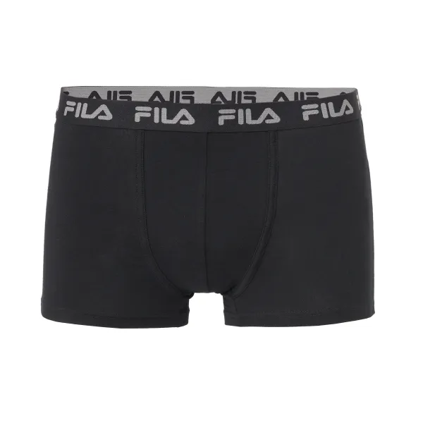  Férfi boxeralsó FILA MAN BOXER 2-PACK FU5004/2 BLACK 