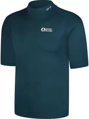 Férfi t -phirt UV -védelemmel NORDBLANC MARINE NBSMF8089 SÖTÉTKÉK
