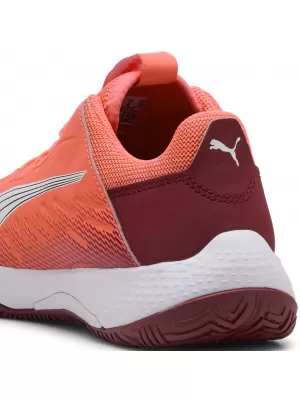 Bébi cipő PUMA ACCELERATE JR 108302_01 PIROS/FEHÉR/SÖTÉT BÍBOR/FEKETE