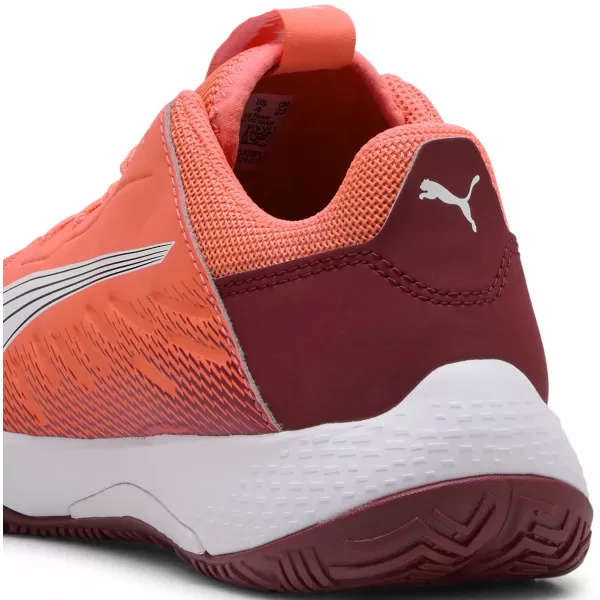  Bébi cipő PUMA ACCELERATE JR 108302_01 PIROS/FEHÉR/SÖTÉT BÍBOR/FEKETE 