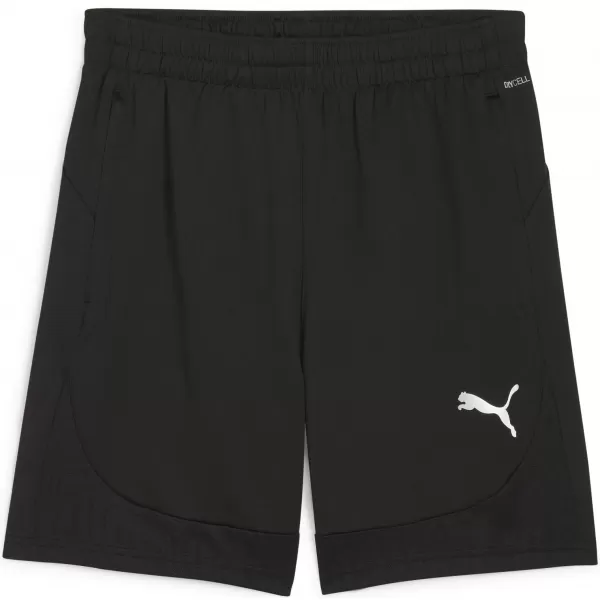  Rövidnadrág PUMA TEAMFINAL TRAINING SHORTS 658566_03 PUMA FEKETE/PUMA EZÜST 