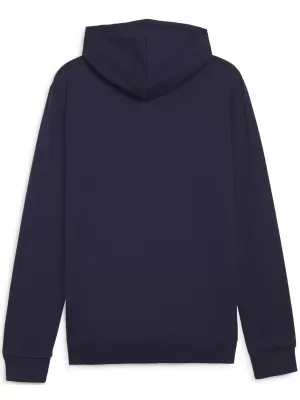 Férfi pulóver PUMA TEAMGOAL CASUALS HOODY 658618_06 PUMA NAVY/PUMA WHITE