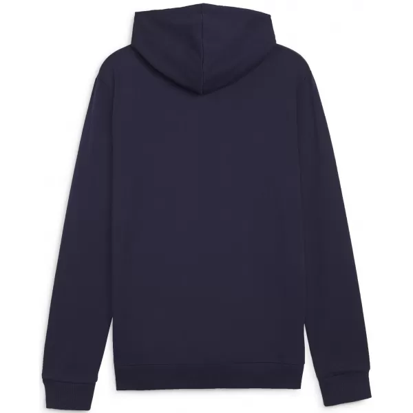  Férfi pulóver PUMA TEAMGOAL CASUALS HOODY 658618_06 PUMA NAVY/PUMA WHITE 