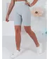 Hölgyek rövidnadrágja DSTREET SOFT AND FIT SY0428 VILÁGOSKÉK
