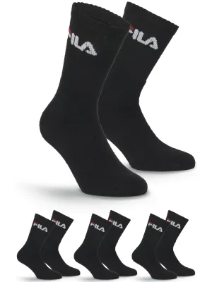 Zokni FILA TENNIS 3-PACK F9505 BLACK