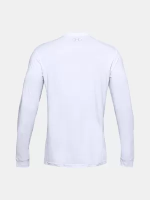 Férfi póló UNDER ARMOUR SPORTSTYLE LEFT CHEST LS 1329585-100 FEHÉR