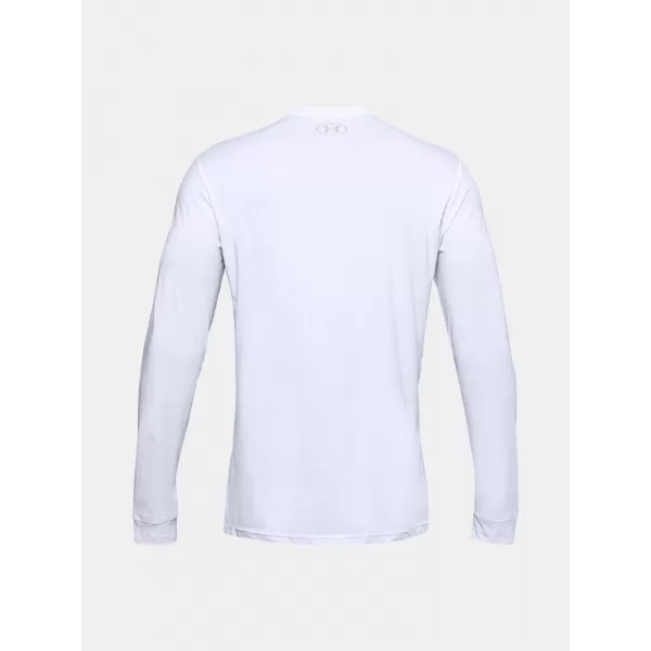  Férfi póló UNDER ARMOUR SPORTSTYLE LEFT CHEST LS 1329585-100 FEHÉR 