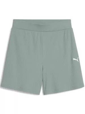 Hölgyek rövidnadrágja PUMA ESS ELEVATED SHORTS 685026_30 ZÖLD HOLD