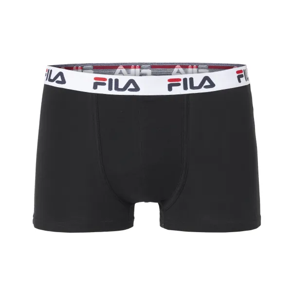  Férfi boxeralsó FILA MAN BOXER 2-PACK FU5016/2 BLACK 