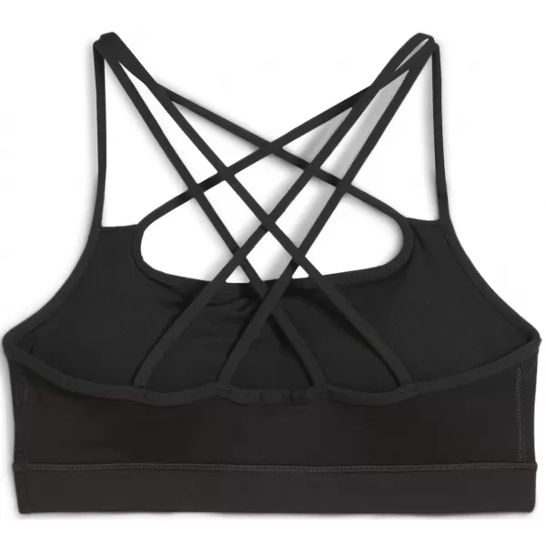  Hölgy melltartó PUMA MOVE STRAPPY BRA 526224_51 PUMA FEKETE/PUMA FEHÉR 