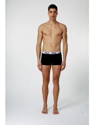 Férfi boxeralsó FILA MAN BOXER 2-PACK FU5016/2 BLACK