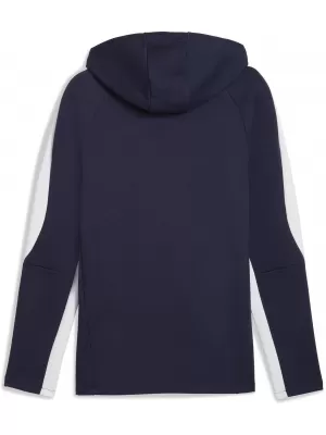 Férfi pulóver PUMA TEAMEVOSTRIPE HOODY 659954_06 PUMA HADITENGERÉSZET/PUMA EZÜST