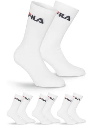 Zokni FILA TENNIS 3-PACK F9505 WHITE