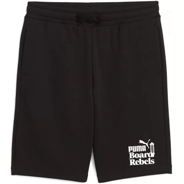  Rövidnadrág PUMA MID90S LONG SHORTS 685151_01 PUMA FEKETE 