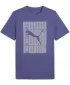 Férfi póló PUMA GRAPHICS WORDING TEE 684825_46 KÉK KRISTÁLY