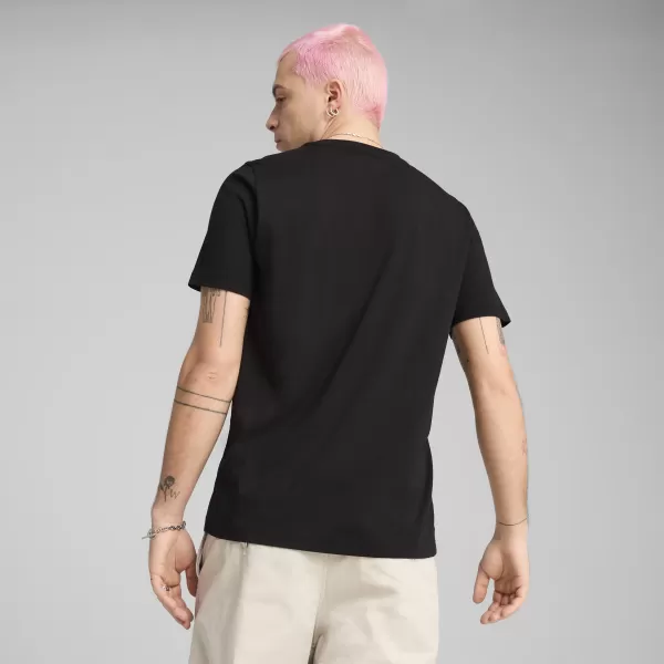  Férfi póló PUMA GRAPHICS BOX TEE 684827_01 PUMA FEKETE 