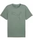 Ing PUMA M TAD ESS HEATHER CAT TEE 525907_30 ZÖLD MOON HEATHER