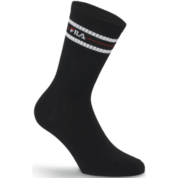  Férfi zokni FILA NORMAL 3-PACK F9092 BLACK 