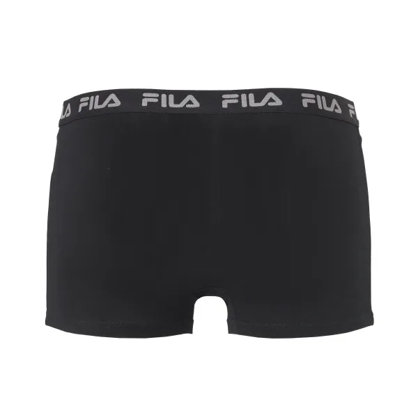  Férfi boxeralsó FILA MAN BOXER 2-PACK FU5004/2 BLACK 