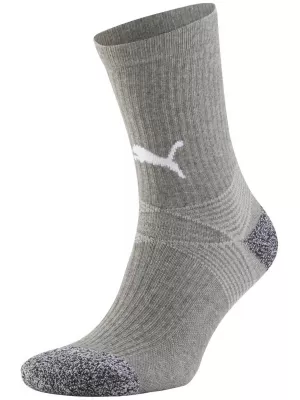 Futball zokni PUMA TEAMLIGA TRAINING SOCKS 657270_51 MEDIUM GRAYHEATHER/ KÖZEPES SZÜRKEHÉH/PUMAWHITE