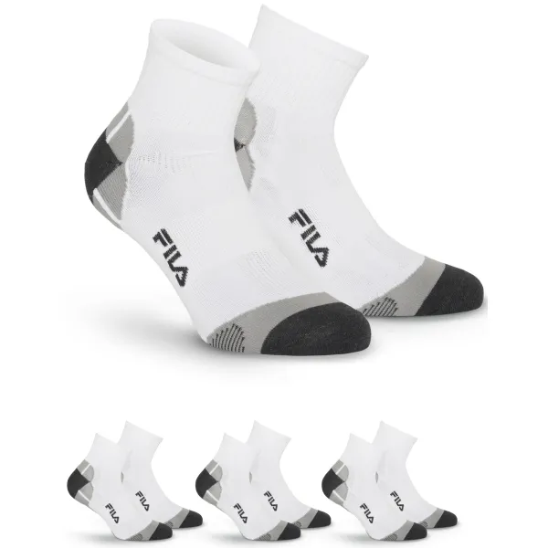 Zokni FILA MULTISPORT 3-PACK F1615 WHITE 