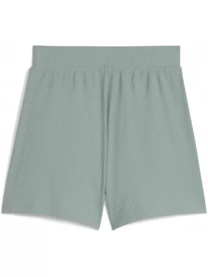 Hölgyek rövidnadrágja PUMA ESS ELEVATED SHORTS 685026_30 ZÖLD HOLD