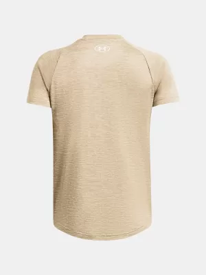 Fiú póló UNDER ARMOUR TECH 2.0 SS 1363284-301 BARNA