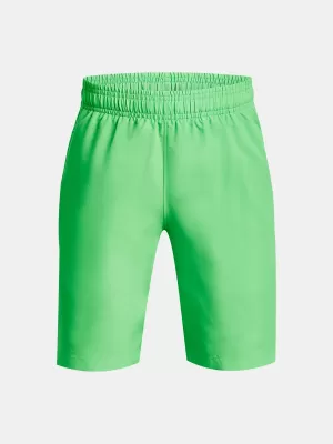Fiú rövidnadrág UNDER ARMOUR WOVEN GRAPHIC SHORTS 1370178-316 ZÖLD