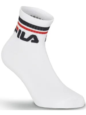 Zokni FILA QUARTER 3-PACK F9398 WHITE
