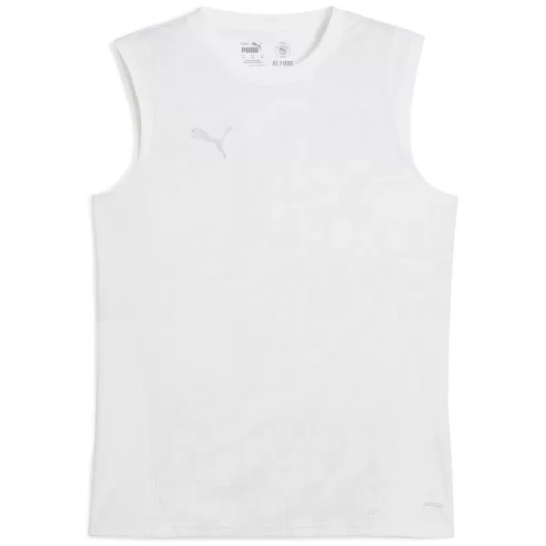  Férfi mez PUMA TEAMCUP TRAINING SL JERSEY 659168_04 PUMA FEHÉR/PUMA EZÜST 