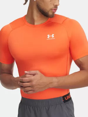 Férfi póló UNDER ARMOUR HG ARMOUR COMP SS 1361518-847 NARANCS