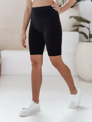 Hölgyek rövidnadrágja DSTREET SOFT AND FIT SY0420 FEKETE