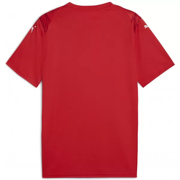  Férfi mez PUMA TEAMULTIMATE JERSEY 706280_01 PUMA PIROS/PUMA FEHÉR 