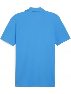 Mens t -phirt gallérral PUMA TEAMGOAL CASUALS POLO 658605_02 IGNITE BLUE/ MEGGYÚJTVA KÉK/PUMA FEHÉR