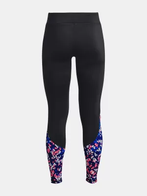 Lányok leggings UNDER ARMOUR CW NOVELTY LEGGING 1366078-002 FEKETE