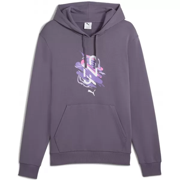  Férfi pulóver PUMA NEYMAR JR CREATIVITY HOODIE 660099_01 LILA FASZÉN 