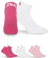 Zokni FILA QUARTER 3-PACK F9300 PINK PANTHER