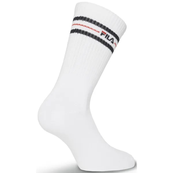  Férfi zokni FILA NORMAL 3-PACK F9092 WHITE 
