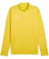 Férfi pulóver PUMA TEAMCUP TRAINING 1/4 ZIP TOP 659164_07 FASTER YELLOW/ GYORSABB SÁRGA/PUMA EZÜST