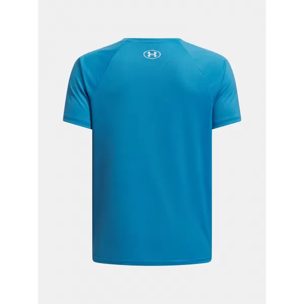  Fiú póló UNDER ARMOUR TECH BIG LOGO SS 1363283-453 KÉK 