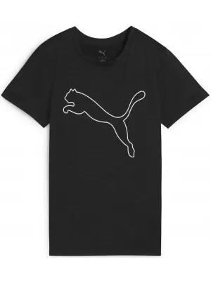 Ing PUMA TAD ESSENTIAL W HEATHER TEE 525893_01 PUMA FEKETE HEATHER