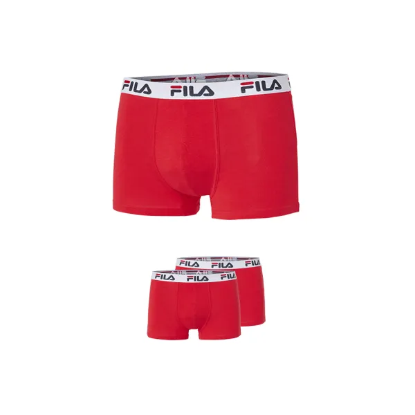 Férfi boxeralsó FILA MAN BOXER 2-PACK FU5016/2 RED 