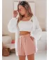 Hölgyek rövidnadrágja DSTREET HOT VIBE SY0443 RÓZSASZÍN