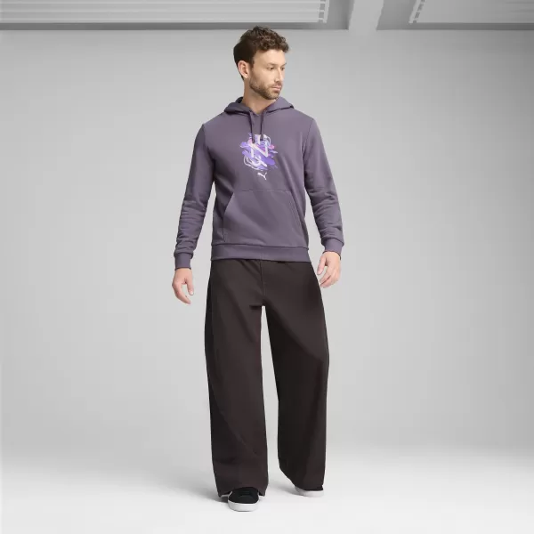  Férfi pulóver PUMA NEYMAR JR CREATIVITY HOODIE 660099_01 LILA FASZÉN 